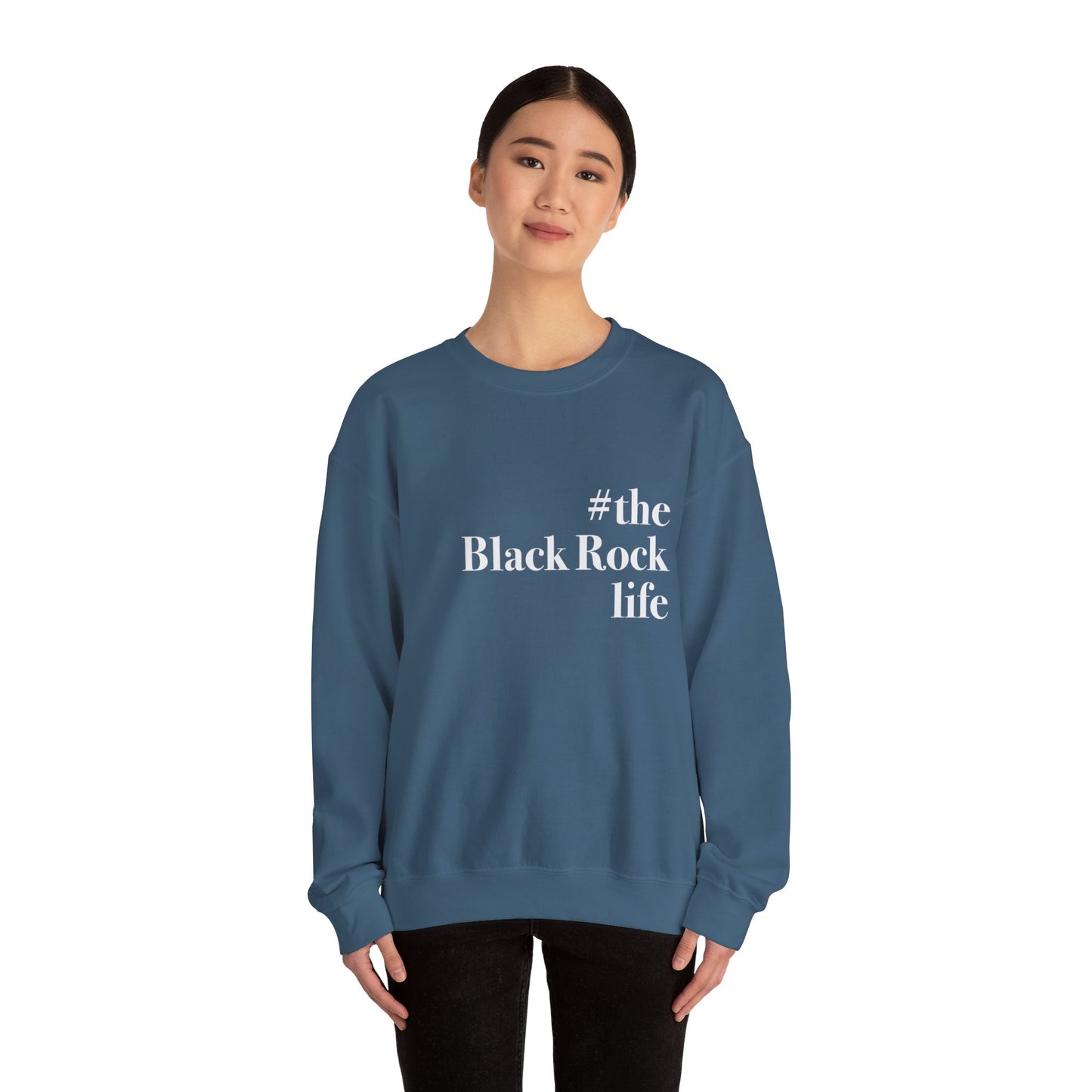 #theblackrocklife Unisex Heavy Blend™ Crewneck Sweatshirt