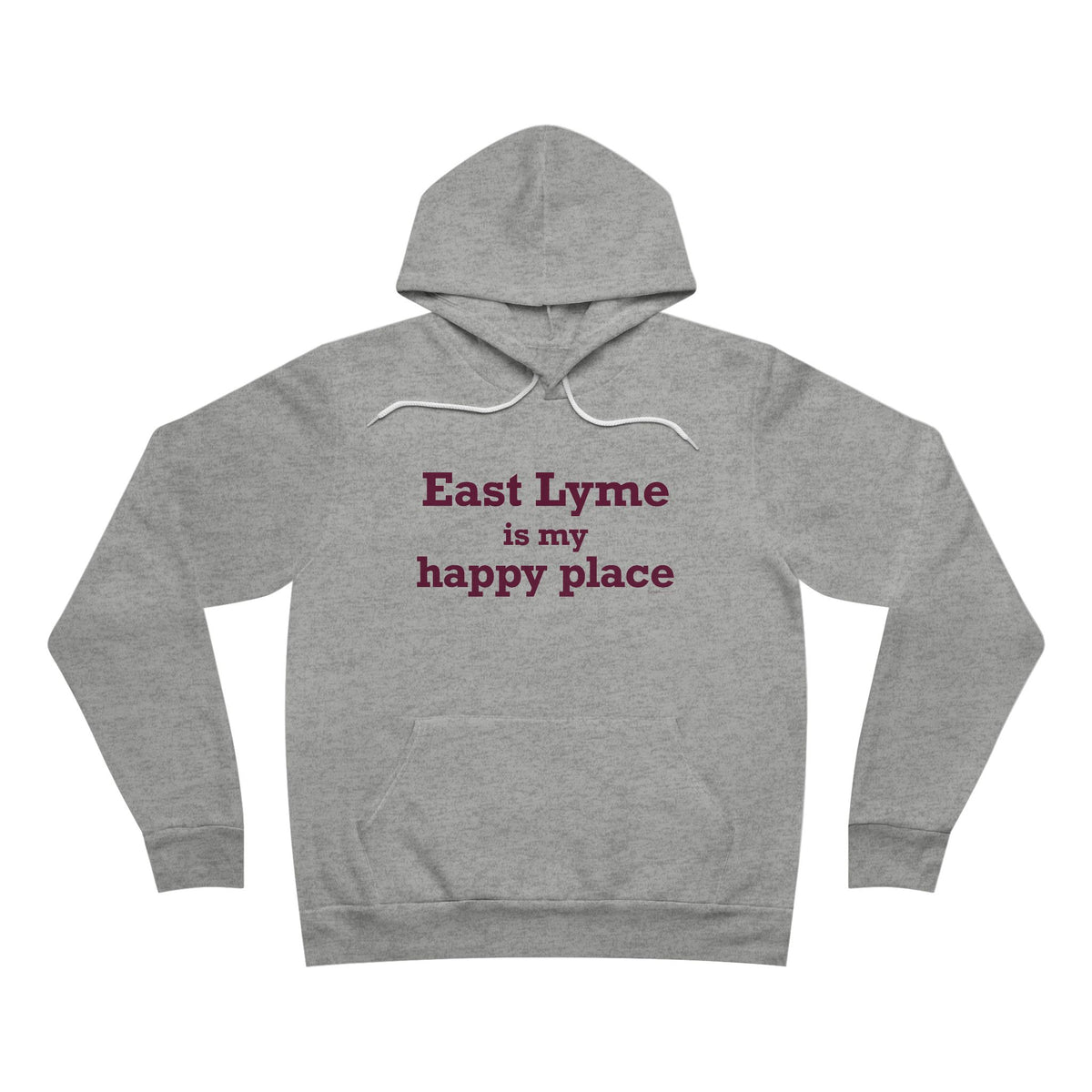 East Lyme is My Happy Place Unisex Sponge Fleece Pullover Hoodie