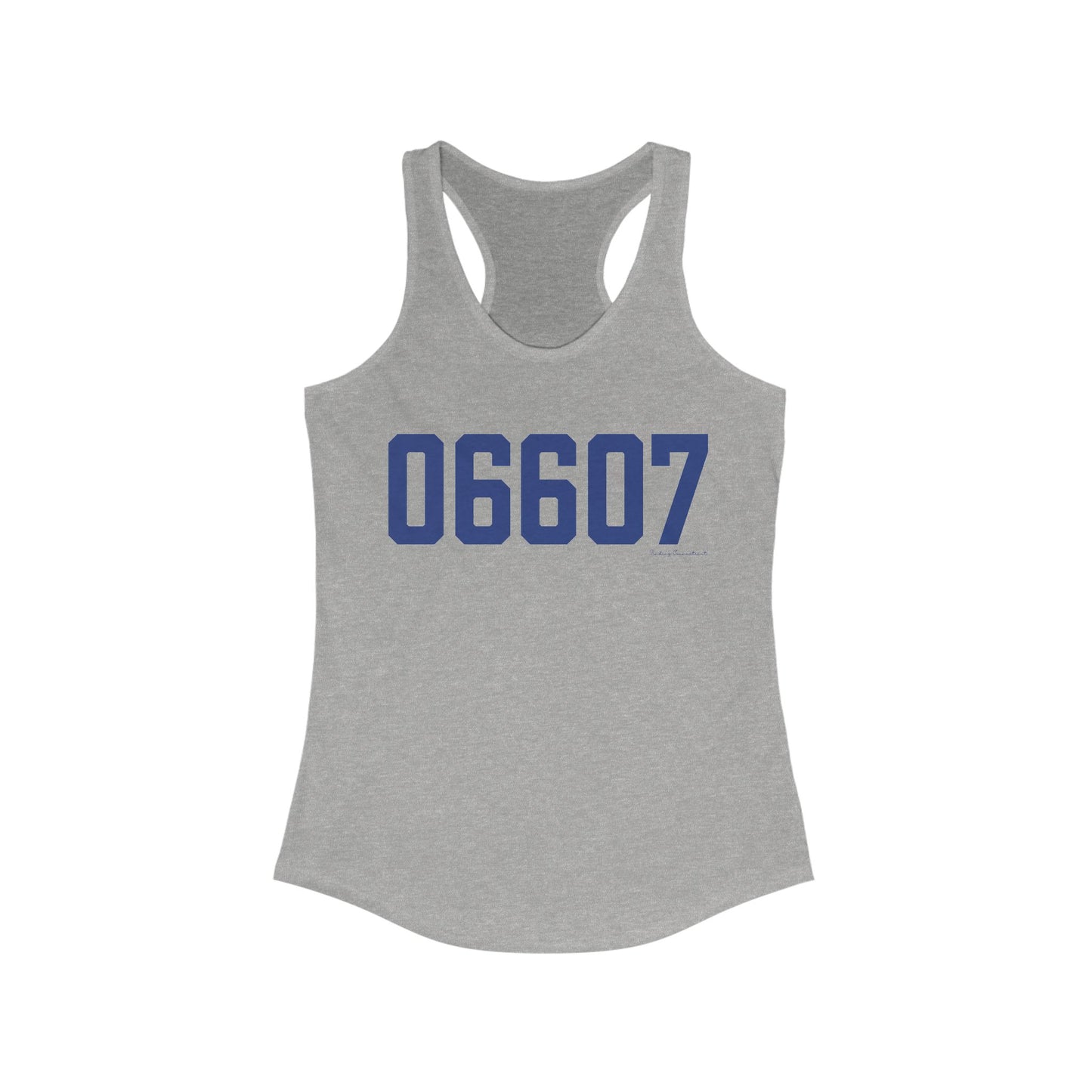 06607 Bridgeport Connecticut Zip Code Women's Ideal Racerback Tank Top