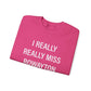 I Really Really Miss Rowayton Unisex Heavy Blend™ Crewneck Sweatshirt