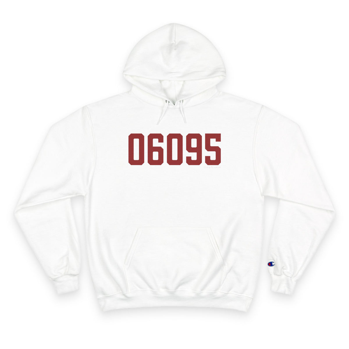 06095 Windsor Connecticut Zip Code Champion Hoodie