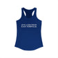 Just a kid from East Norwalk Women's Ideal Racerback Tank Top