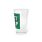Vintage Exit 49N  Merritt Parkway Sign Pint Glass, 16oz