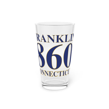 Franklin 860 Connecticut Pint Glass, 16oz