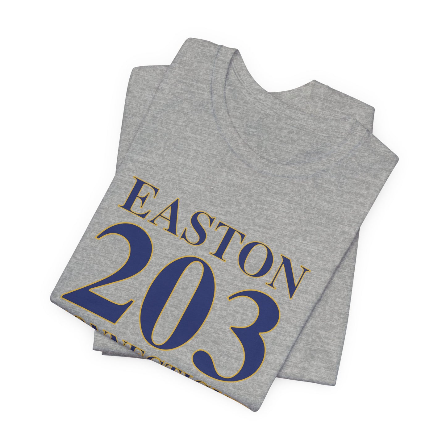 Easton 203 Connecticut Unisex Jersey Short Sleeve Tee