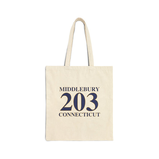 Middlebury 203 Connecticut Canvas Tote Bag