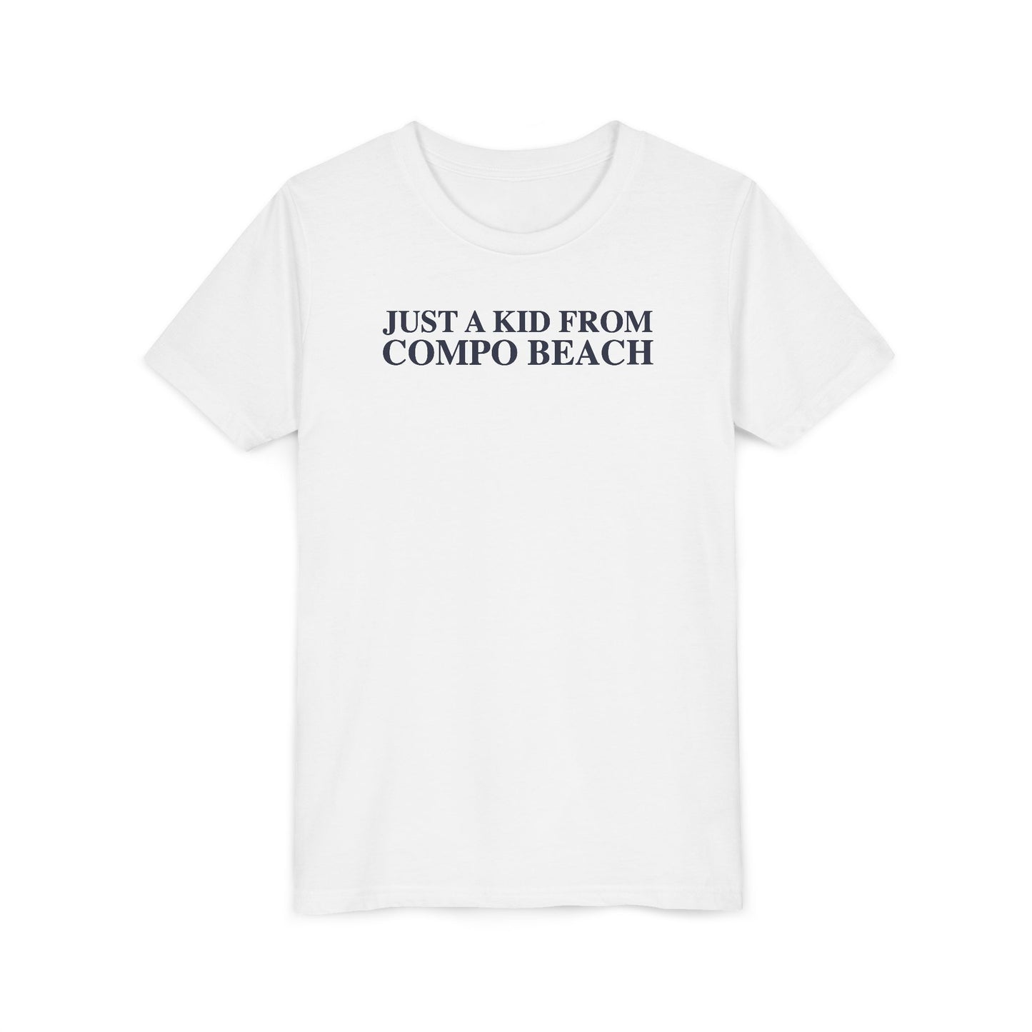 Just a kid from Compo Beach Youth Short Sleeve T-Shirt