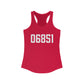 06851 Norwalk CT Zip Code Women's Ideal Racerback Tank Tops