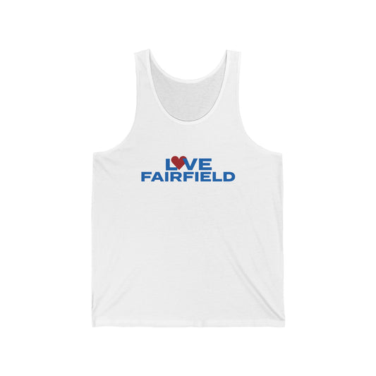 Love Fairfield Unisex Jersey Tank Top
