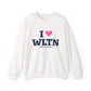 I Heart WLTN Unisex Heavy Blend™ Crewneck Sweatshirt