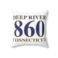 Deep River 860 Connecticut Spun Polyester Square Pillow