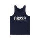 06232 Andover CT Zip Code Unisex Jersey Tank Top