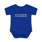 Just a kid from East Haddam Infant Baby Rib Bodysuit