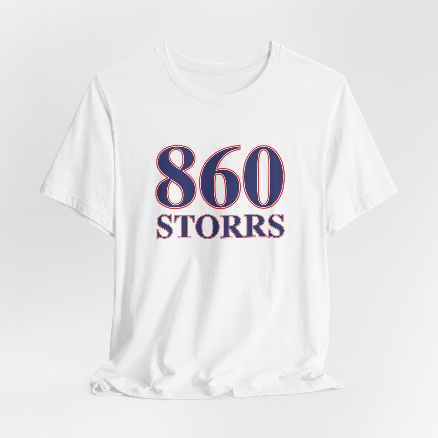 860 Storrs Red, White & Blue Unisex Jersey Short Sleeve T-Shirts