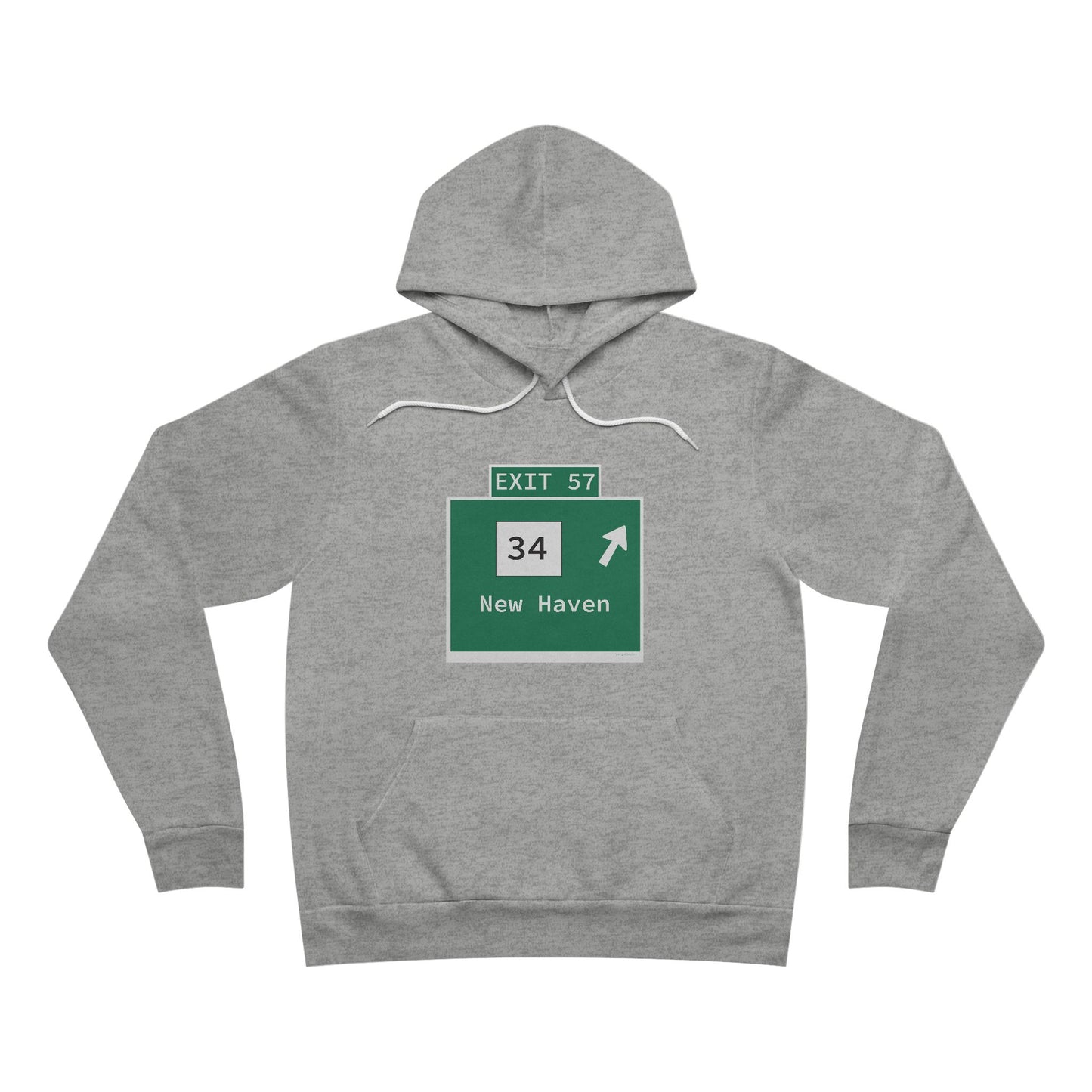 Vintage WCP Exit 57 Sign Unisex Sponge Fleece Pullover Hoodie