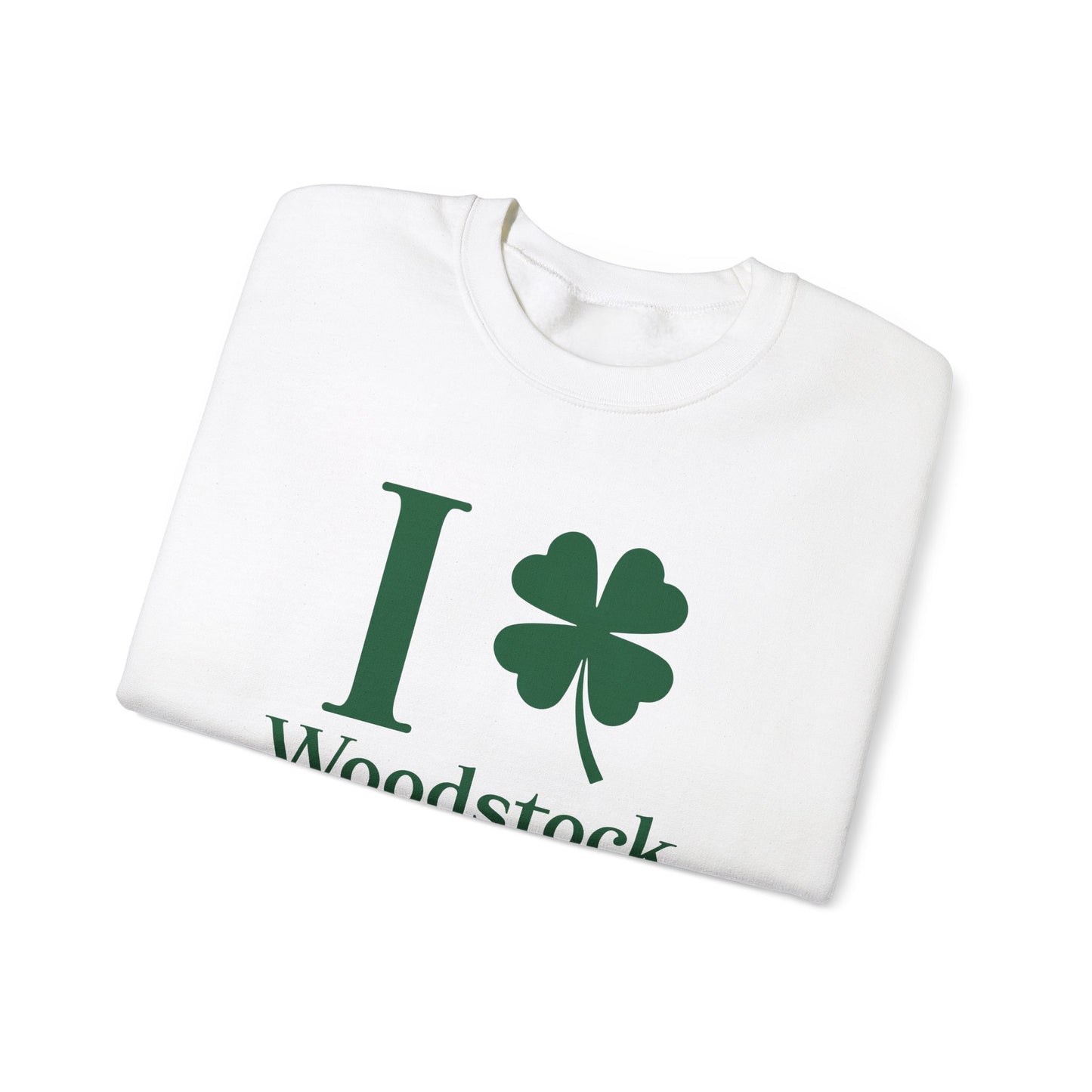 I Clover Woodstock Unisex Heavy Blend™ Crewneck Sweatshirt