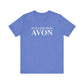 Just a kid from Avon Unisex Jersey Short Sleeve T-Shirt