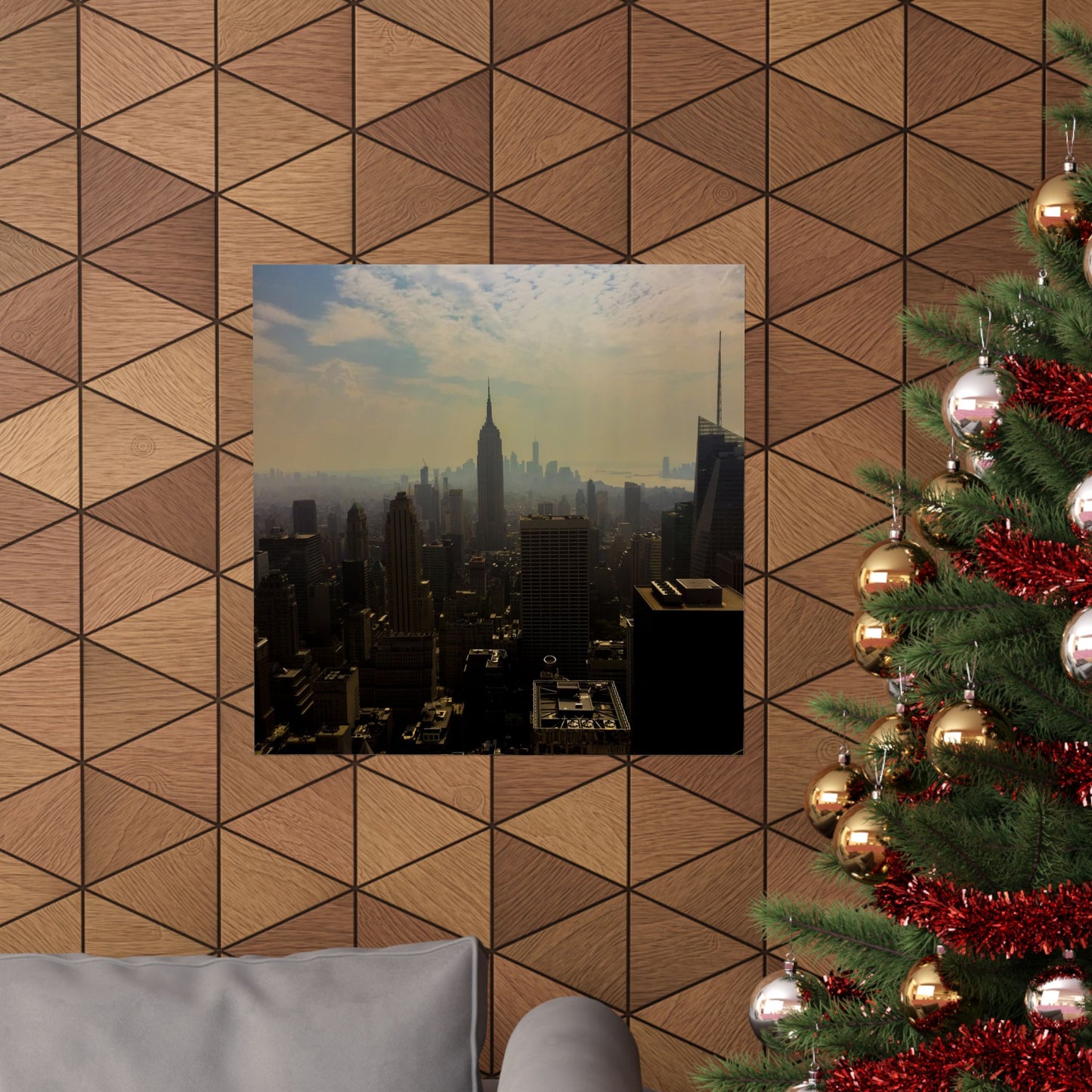 NYC Skyline Matte Vertical Posters