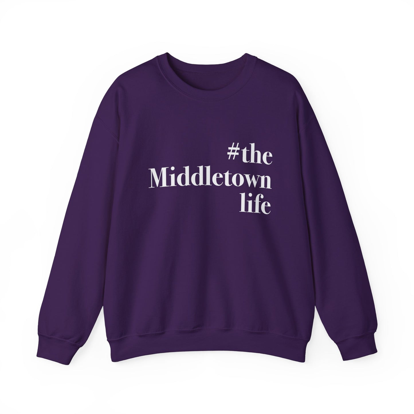 #themiddletownlife Unisex Heavy Blend™ Crewneck Sweatshirt