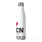 I Heart NWCN 20oz Insulated Bottle