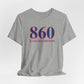 860 East Hampton Red White & Blue Unisex Jersey Short Sleeve T-Shirt