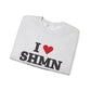 I Heart SHMN Unisex Heavy Blend™ Crewneck Sweatshirt