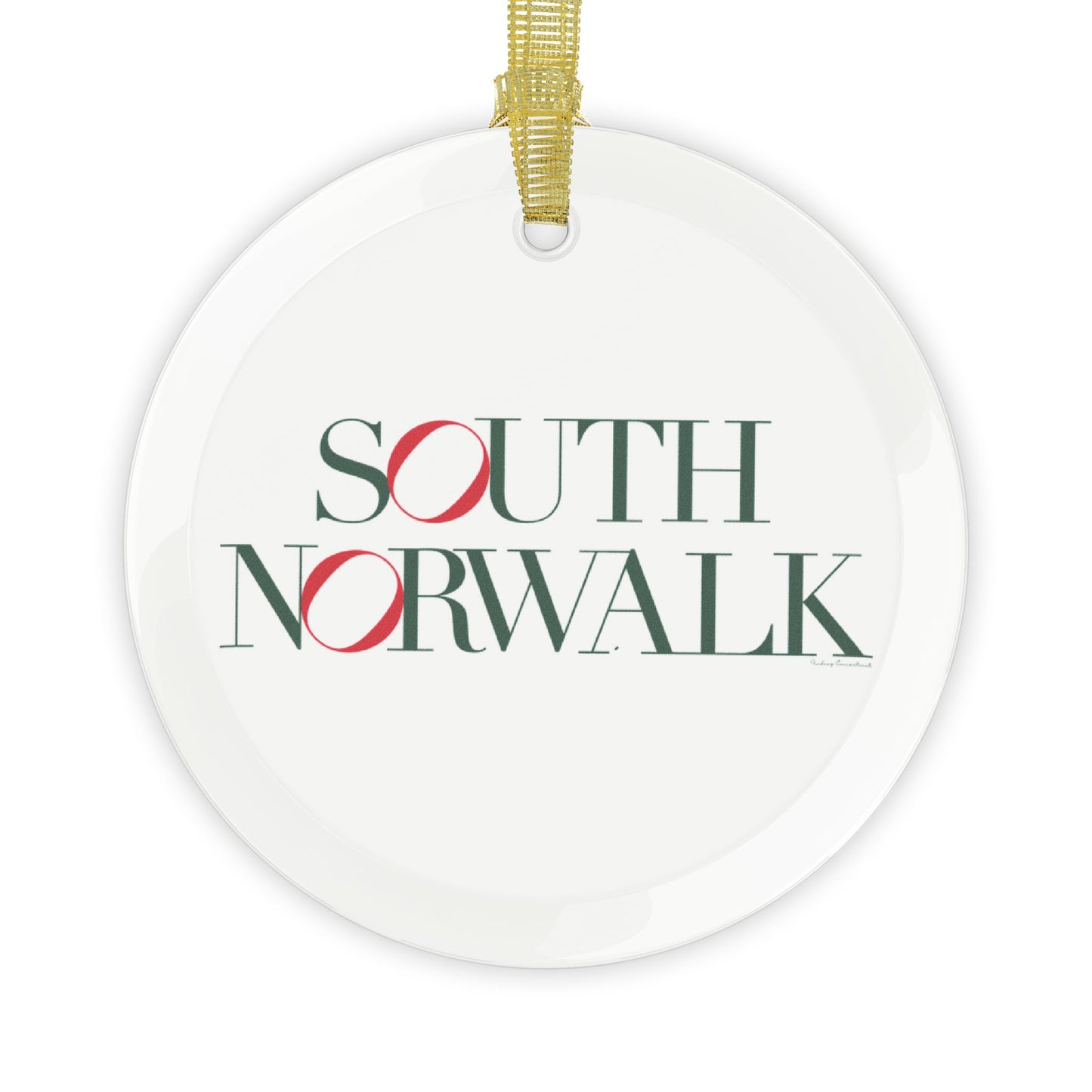 41 Tilt South Norwalk Glass Ornaments