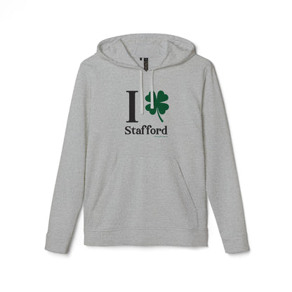 I Clover Stafford adidas Unisex Fleece Hoodie