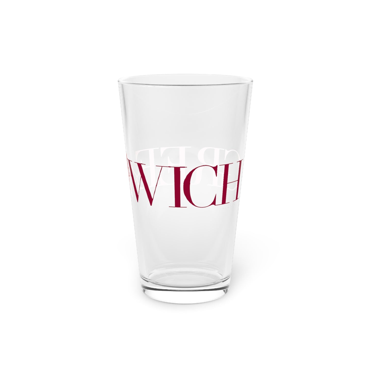 41 Tilt Greenwich Pint Glass, 16oz