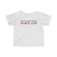 Just a kid from Hartland Infant Fine Jersey T-Shirt