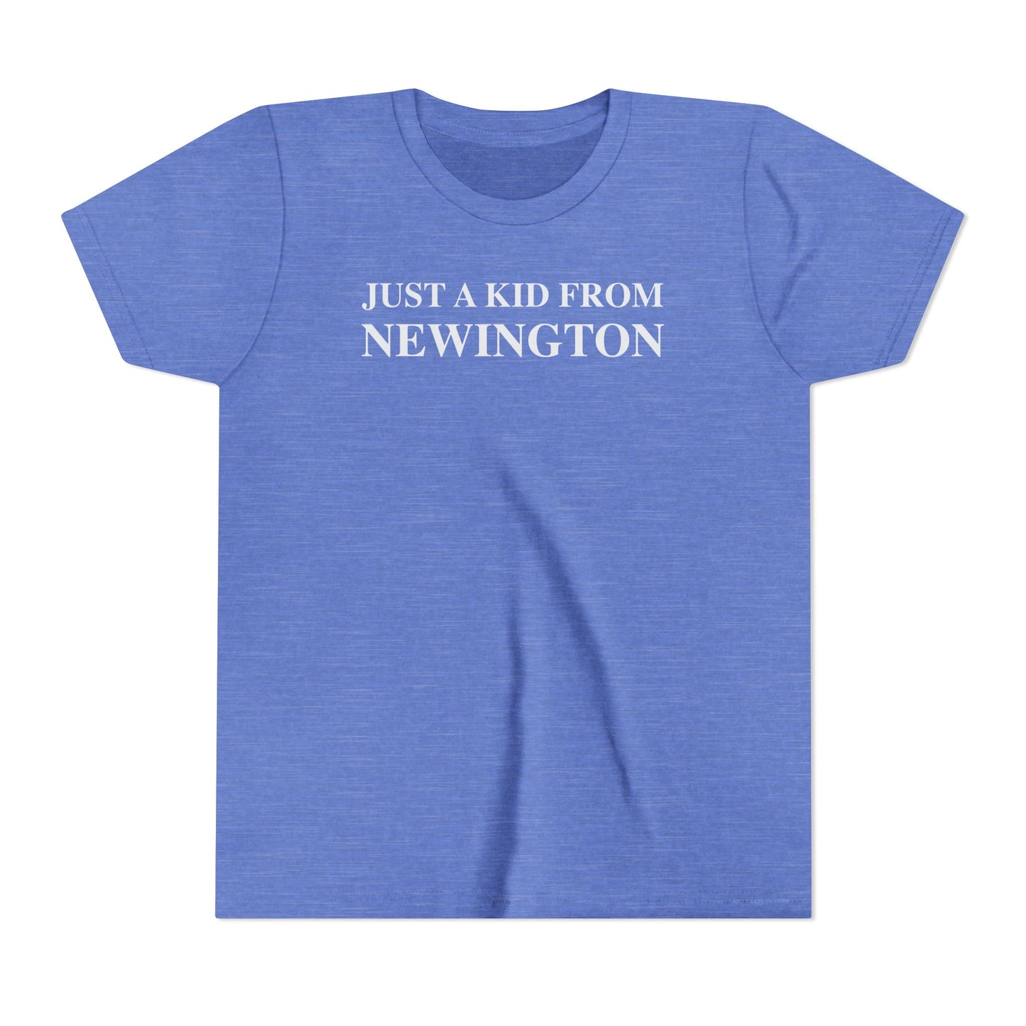 Just a kid from Newington Youth Short Sleeve T-Shirt