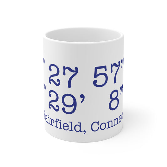 New Fairfield Coordinates Mug 11oz