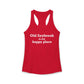 Old Saybrook is My Happy Place Women's Ideal Racerback Tank Top