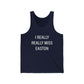 I Really Really Miss Easton Unisex Jersey Tank