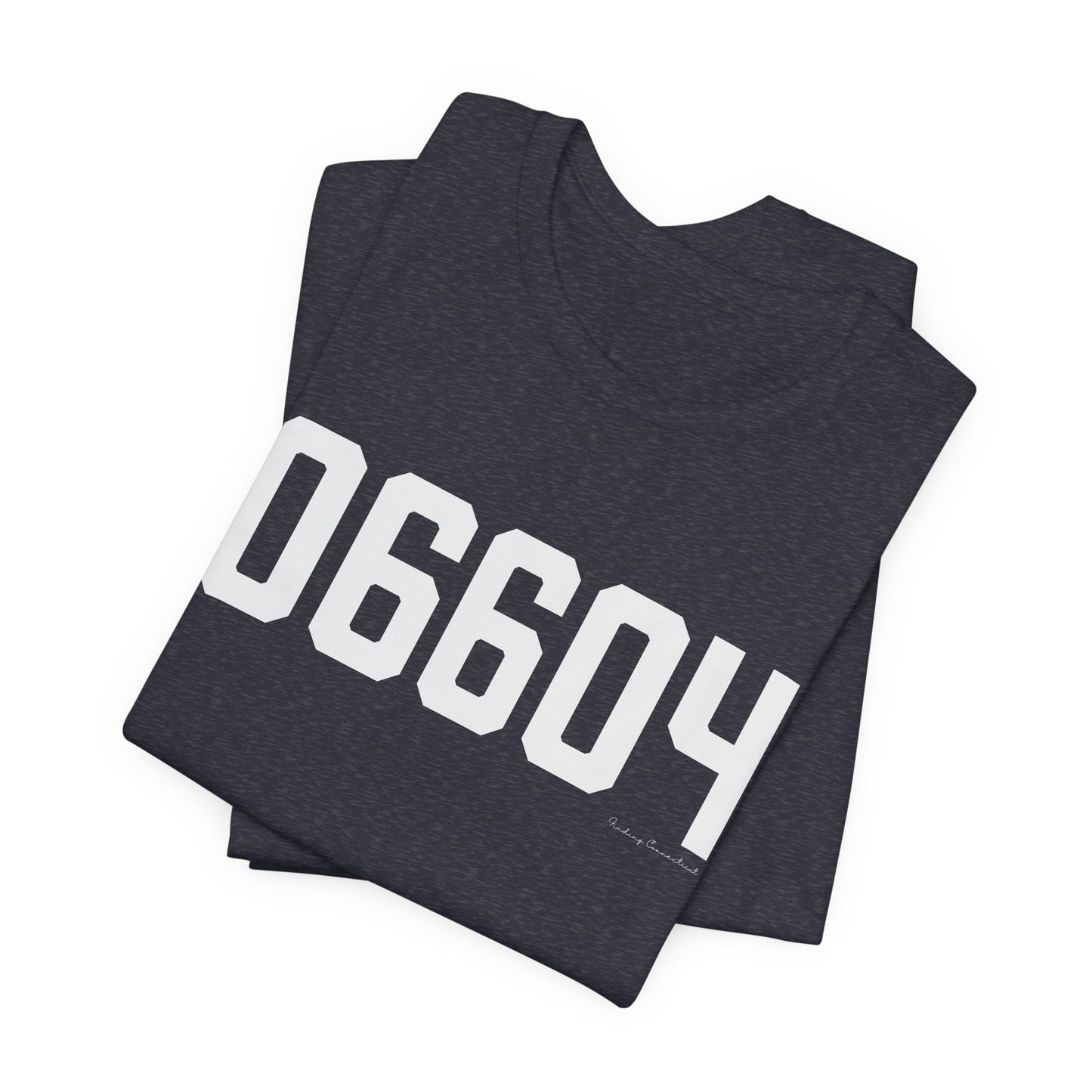 06604 Bridgeport CT Zip Code Unisex Jersey Short Sleeve T-Shirt