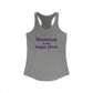 Westbrook is My Happy Place Women's Ideal Racerback Tank Top