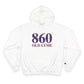 860 Old Lyme Red White & Blue Champion Hoodie