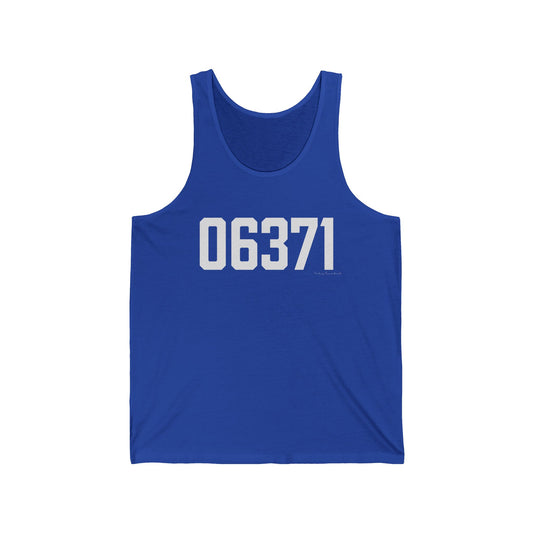 06371 Old Lyme CT Zip Code Unisex Jersey Tank Top