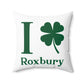 I Clover Roxbury Spun Polyester Square Pillow