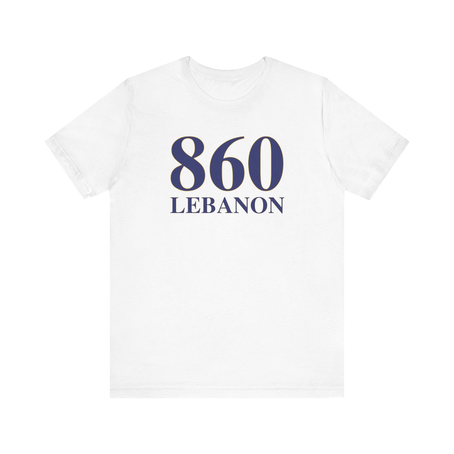 860 Lebanon Unisex Jersey Short Sleeve T-Shirt