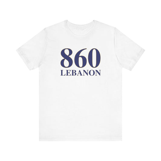 860 Lebanon Unisex Jersey Short Sleeve T-Shirt