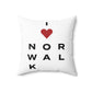 Norwalk Vision  Spun Polyester Square Pillow