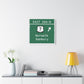 Vintage Merritt Parkway Exit 39 A-B SignMatte Canvas, Stretched, 1.25"