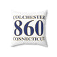 Colchester 860 Connecticut Spun Polyester Square Pillow