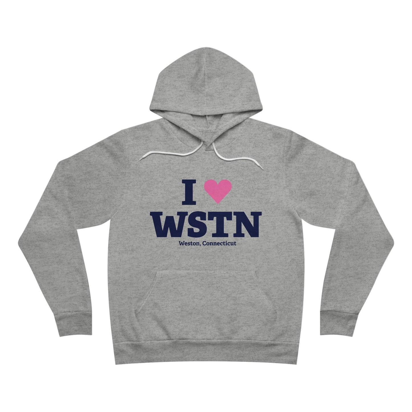 I Heart WSTN Unisex Sponge Fleece Pullover Hoodie