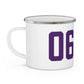 06901 Stamford Connecticut Zip Code Enamel Camping Mug