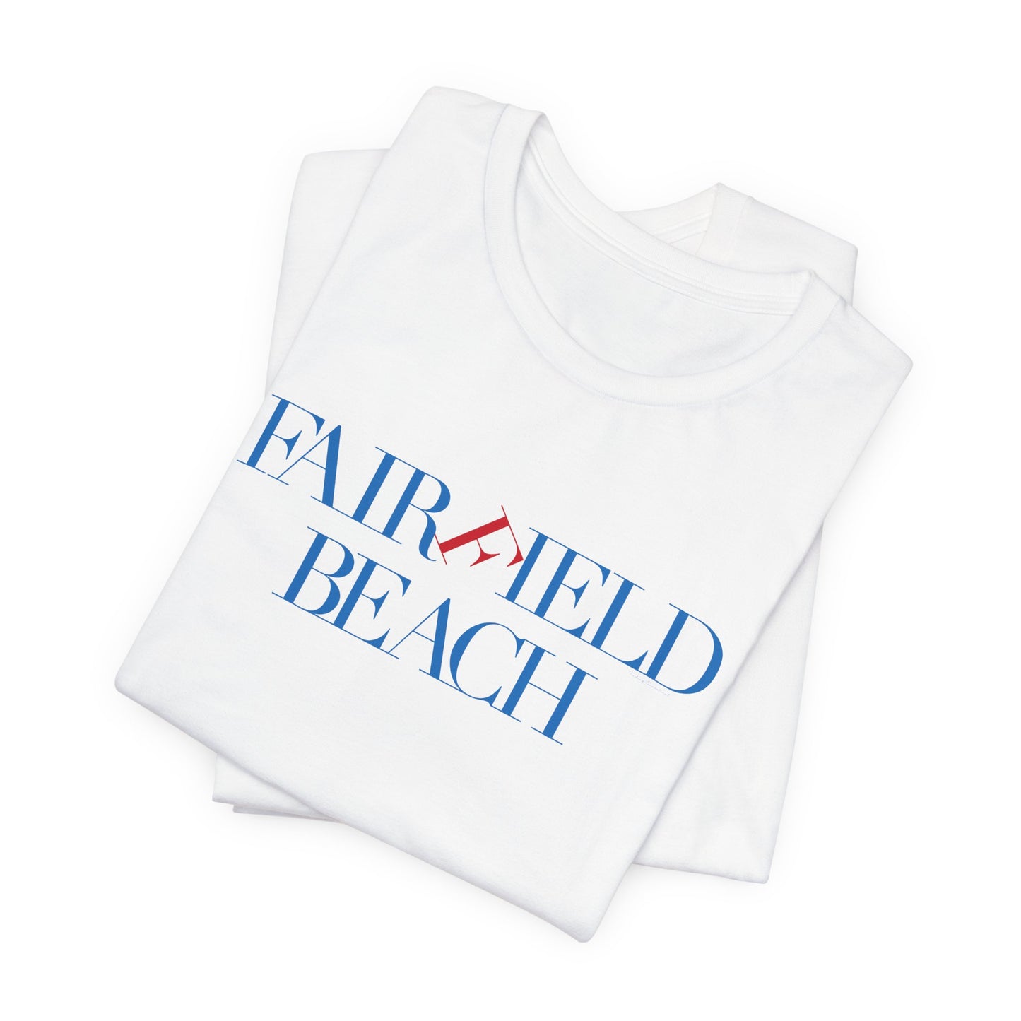 41 Tilt Fairfield Beach Unisex Jersey Short Sleeve T-Shirt