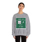 Vintage Merritt Parkway Exit 48 Sign Unisex Heavy Blend™ Crewneck Sweatshirt
