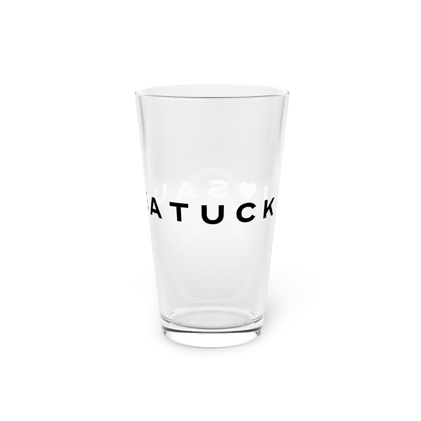 Saugatuck Vision Pint Glass, 16oz