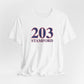 203 Stamford Red, White & Blue Unisex Jersey Short Sleeve T-Shirt